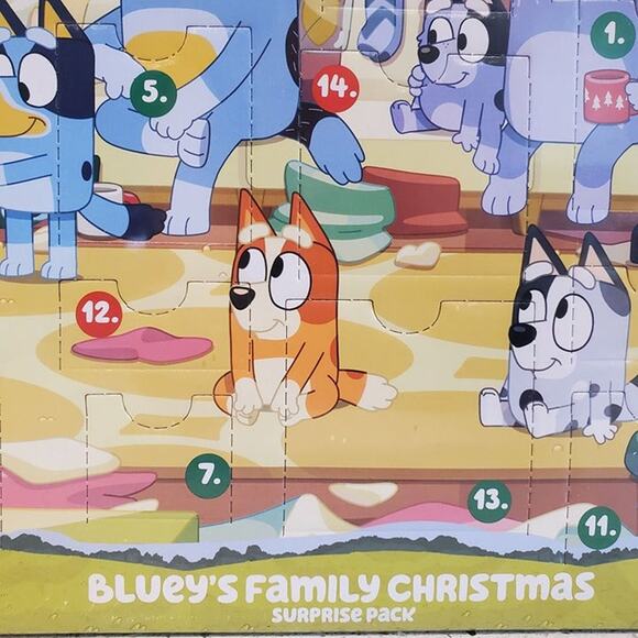Bluey Advent Calendar Bluey Christmas Advent Calendar Toys - Picture 6 of 12
